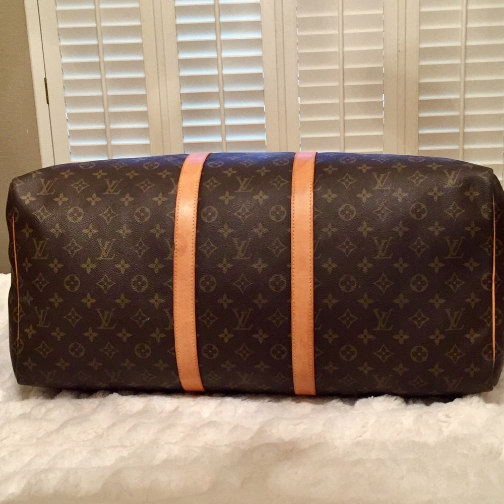 LOUIS VUITTON MONOGRAM CANVAS KEEPALL 55 - Picture 3 of 8